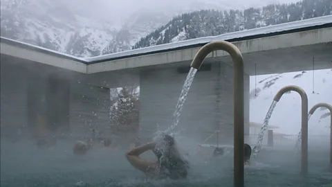 Alamy Peter Zumthor's Thermal Baths in Vals, Switzerland, 1996, typify the decade's preoccupation with pared-back design (Credit: Alamy)