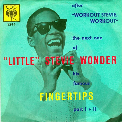 Alamy Stevie Wonder's career shadowed the civil rights movement, beginning with his first number one, 1963's Fingertips (Credit: Alamy)