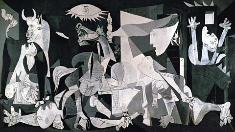 Guernica, Pablo Picasso, 1937, oil on canvas