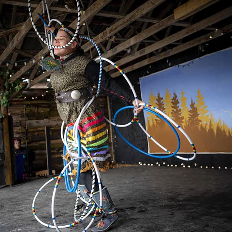 Mādahòkì Farm As well as welcoming visitors to meet the horses, the farm hosts a series of free festivals celebrating the seasons (Credit: Mādahòkì Farm)
