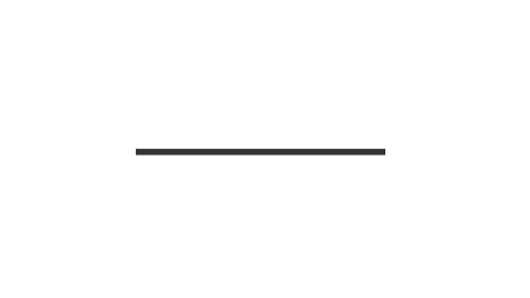 The circuit symbol of a wire is a straight line.