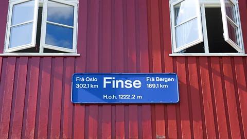 Issaurinko/Getty Images Finse is the highest station along the line, at 1,222m above sea level (Credit: Issaurinko/Getty Images)