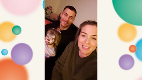 Gemma Atkinson, Gorka Marquez and daughter Mia