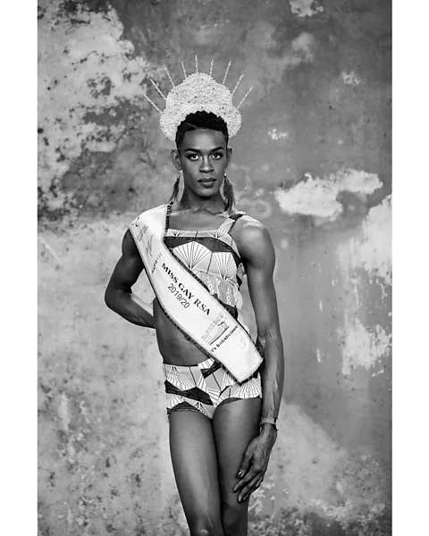 Zanele Muholi The more recent series Brave Beauties highlights individuals who have shown courage in the face of prejudice – pictured is Candice Nkosi, Durban (2020) (Credit: Zanele Muholi)