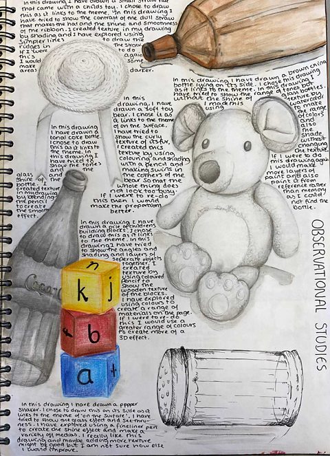 Drawing - Drawing materials - AQA - GCSE Art and Design Revision