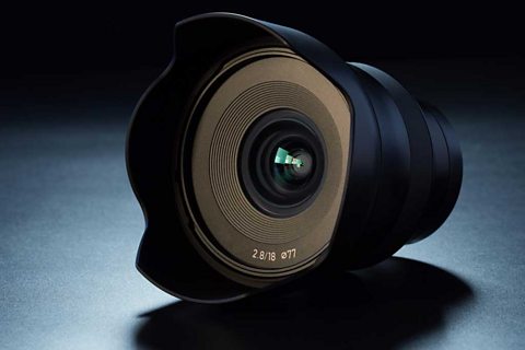 A wide-angle camera lens