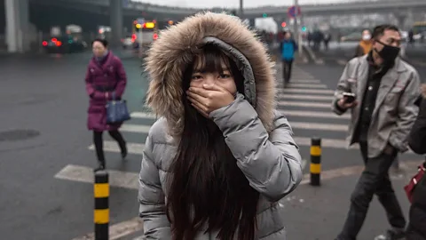 Kevin Frayer/Getty Images Even low levels of daily exposure to air pollution can take its toll on our olfactory capabilities (Credit: Kevin Frayer/Getty Images)