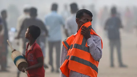 Md Manik/Getty Images Losing our sense of smell may seem trivial next to other health effects of air pollution, but this misses the important role it plays in our lives (Credit: Md Manik/Getty Images)