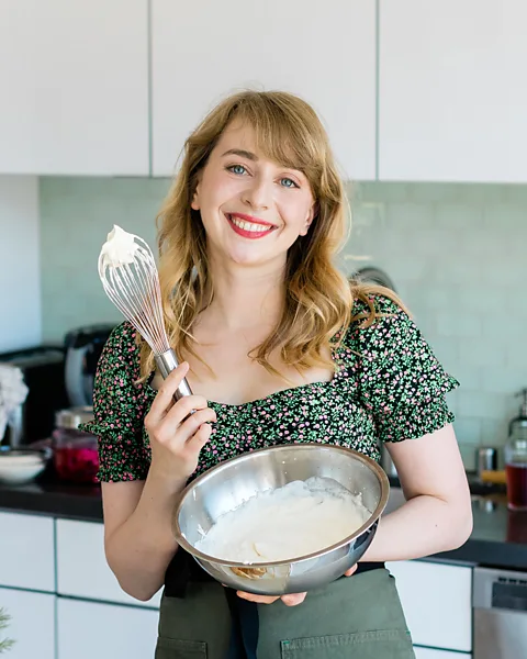 Maria Boguslav Author Anna Voloshyna includes a recipe for nalysnyky in her cookbook, BUDMO!: Recipes from a Ukrainian Kitchen (Credit: Maria Boguslav)