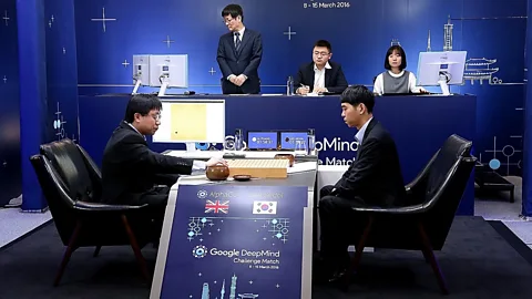 Getty Images In 2016, the AlphaGo algorithm behaved unexpectedly in a game against one of the world's best human players (Credit: Getty Images)