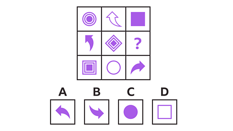 test your brain find the missing number. ​ 