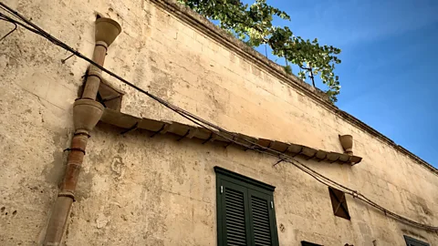 Elizabeth Warkentin Sassi homes were cleverly designed with small clay canals or pipes to funnel water inside (Credit: Elizabeth Warkentin)