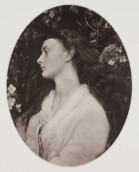 Alethea (Alice Liddell) photographed by Julia Margaret Cameron in 1872