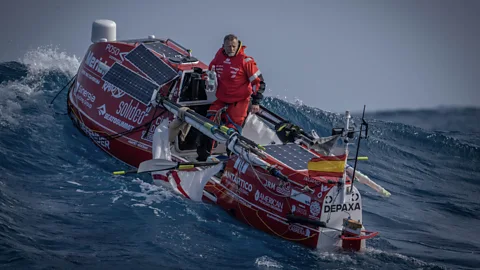 Alfonso d'Ors Spanish adventure athlete Antonio de la Rosa set out to be the first person to row alone to Antarctica (Credit: Alfonso d'Ors)