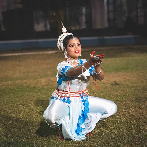 Joshua Paul Akers The palace hosts regular live musical performances, including Odisse, a classical dance-form from Odisha (Credit: Joshua Paul Akers)