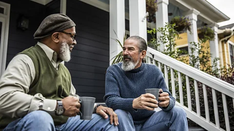 Getty Images People with strong friendships have a lower risk of high blood pressure (Credit: Getty Images)