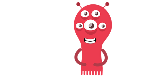 red alien clipart