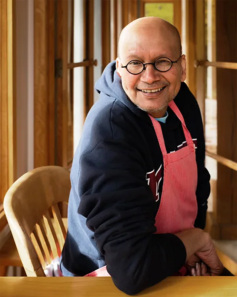 Paul Wegner Chef Raghavan Iyer is the author On the Curry Trail: Chasing the Flavor That Seduced the World (Credit: Paul Wegner)