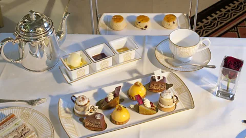 Antonio Busiello/Getty Images Afternoon tea is often served between 15:00 and 16:00 (Credit: Antonio Busiello/Getty Images)