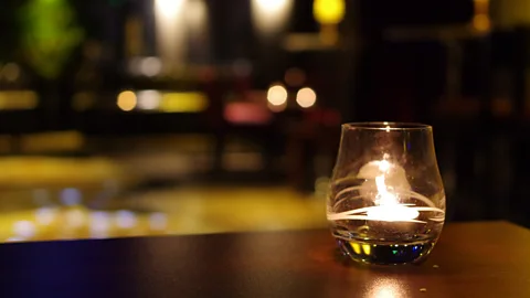 Getty Images Eating in darkness robs us of many of the sensory stimuli we encounter in a restaurant (Credit: Getty Images)