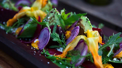 Getty Images Do we experience food in the same way if we are robbed of the visual memories that come with it? (Credit: Getty Images)
