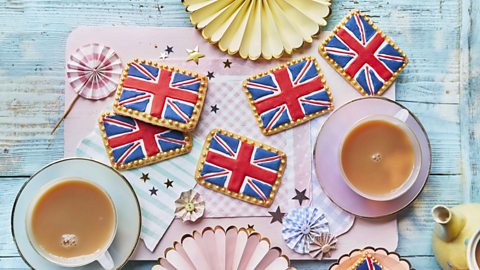 Kim-Joy's Union Jack shortbread 