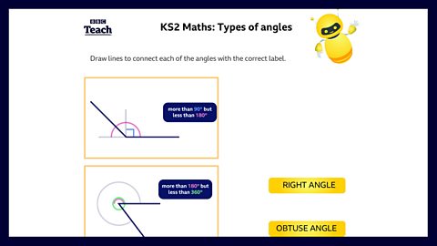 Activity sheet - measuring angles - part 1