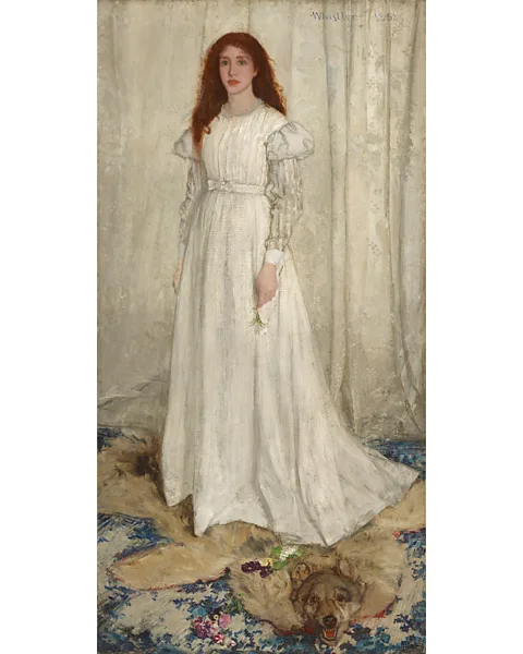 The National Gallery of Art US James McNeill Whistler's Symphony in White, No 1: The White Girl (1861-2) (Credit: The National Gallery of Art US)