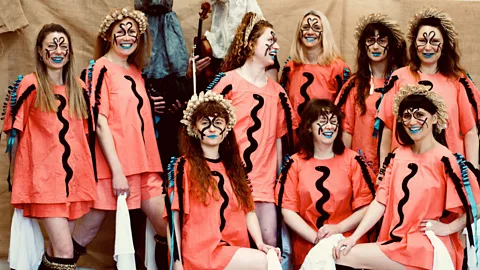 Zoey Goto All-female dance group Boss Morris is bringing an inclusive and fresh approach to folk dance (Credit: Zoey Goto)