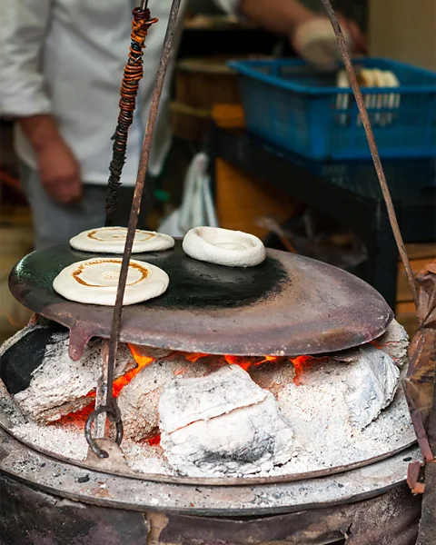 Mark Andrews/Alamy The bun used for roujiamo dates to the 1st Century (Credit: Mark Andrews/Alamy)