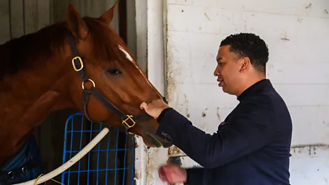 Greg Harbut Greg Harbut, who co-owns Necker Island, comes from a long line of African American thoroughbred owners (Credit: Greg Harbut)