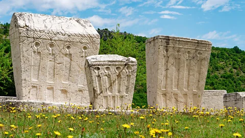 stu.dio/Alamy Bosnia and Herzegovina's mysterious 'stećci' stones (Credit: stu.dio/Alamy)