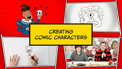 Creating comic characters