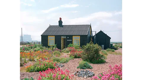 Howard Sooley, 1993 Prospect Cottage Garden at Dungeness, Kent was nurtured in harsh, windy conditions by filmmaker Derek Jarman (Credit: Howard Sooley, 1993)