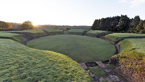 Caerllion yn ne Cymru