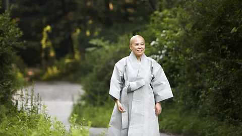 Wookwan Sunim Buddhist nun WooKwan Sunim is a master of Korean temple cuisine (Credit: Wookwan Sunim)