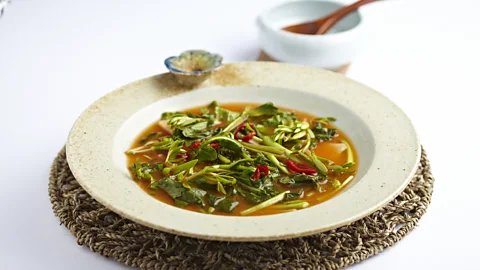 The Cultural Corps of Korean Buddhism Sedum kimchi (Credit: The Cultural Corps of Korean Buddhism)