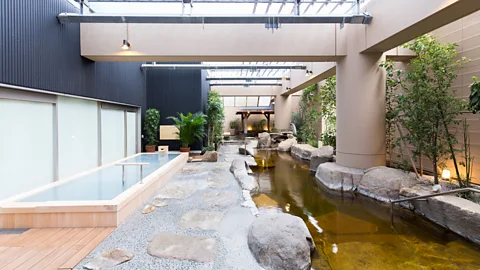 Spa LaQua Located inside Tokyo Dome City, Spa LaQua is an upscale super-sento (Credit: Spa LaQua)