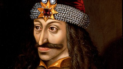 Portrait of Vlad Tepes.