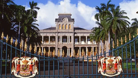 Rolf Richardson/Alamy Honolulu's 'Iolani Palace remains the only royal residence in the United States (Credit: Rolf Richardson/Alamy)