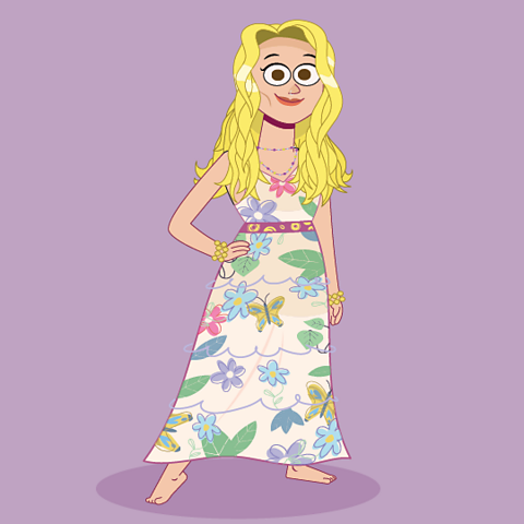 A cartoon of Joss Stone.