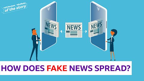 How does fake news spread?