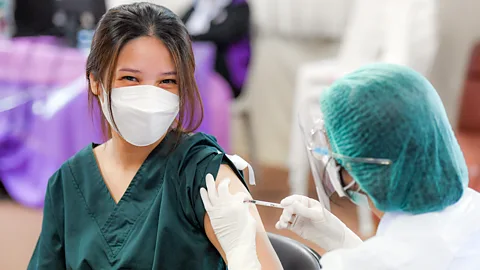 Getty Images The rapid development of mRNA vaccines against Covid-19 have raised hopes that they can be used to target cancers by tailoring them to individual patients (Credit: Getty Images)