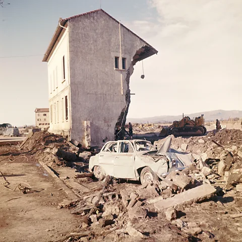 Getty Images More than 400 people died when the French Malpasset dam failed in 1959 (Credit: Getty Images)