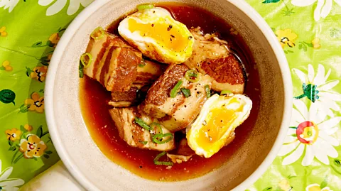 Chris Middleton Chef Jerry Mai's Thit Ko: Vietnamese braised pork with egg (Credit: Chris Middleton)