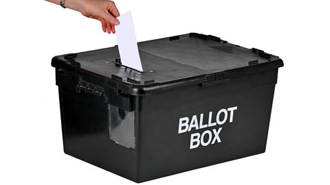 A ballot box.