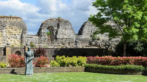Michael Winters/Alamy St James Way starts near the ruins of the 900-year-old Reading Abbey, one of Europe's largest monasteries (Credit: Michael Winters/Alamy)