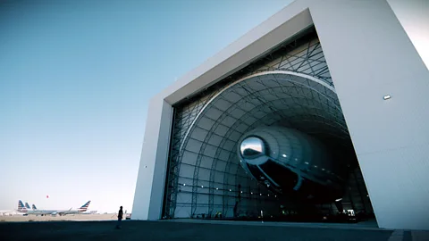 Sceye The Sceye zeppelin has already reached its target altitude of 65,000ft (19,800m) (Credit: Sceye)