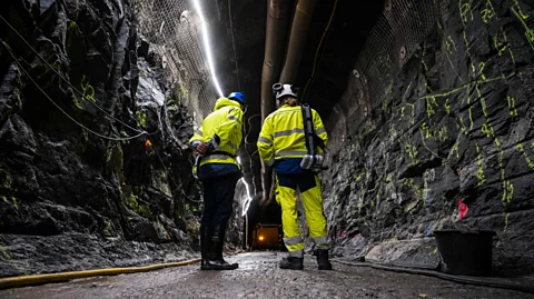 Getty Images Onkalo is currently still very much an active building site, and no deposits of nuclear waste have yet been made here (Credit: Getty Images)