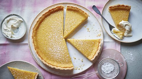 Alphonso mango tart